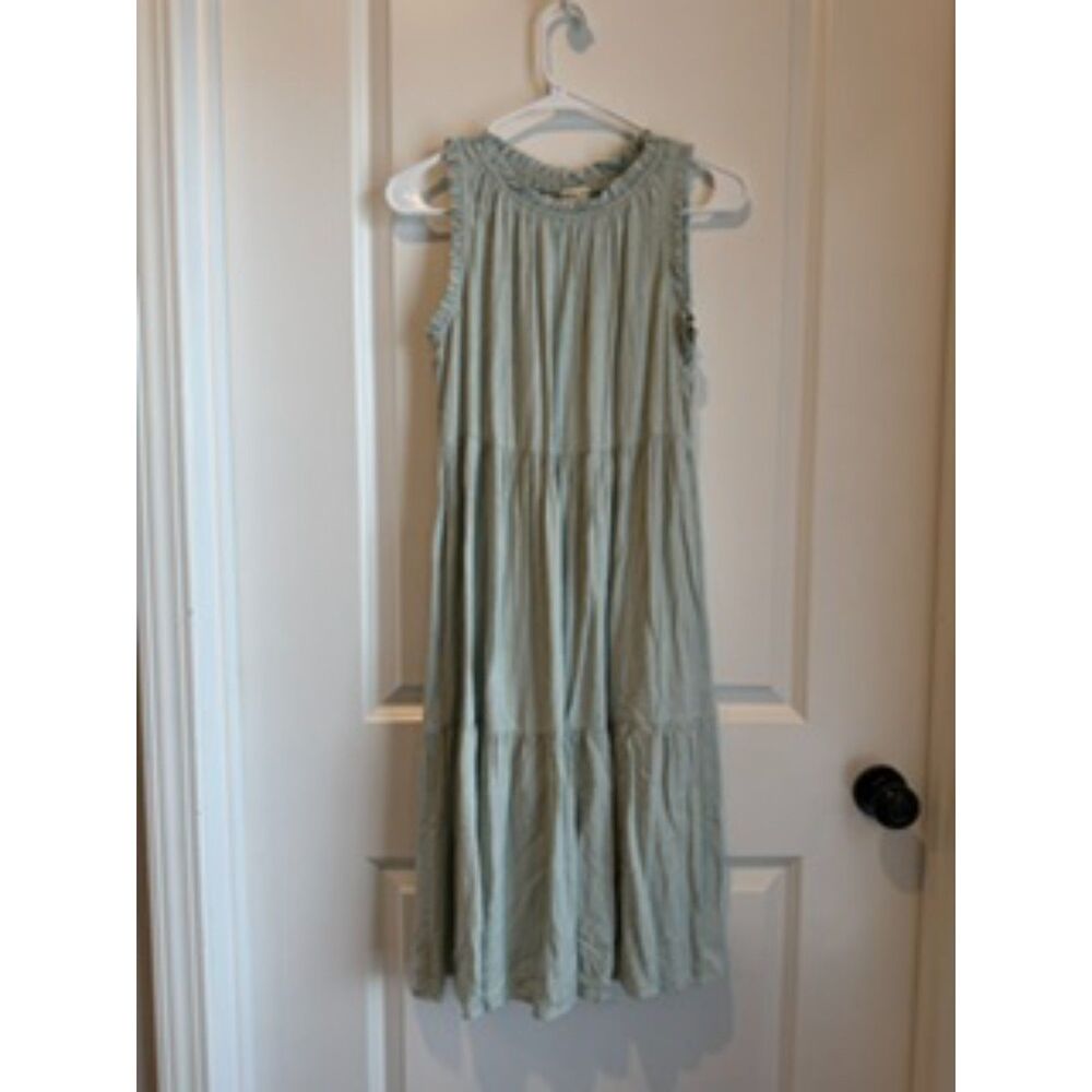 Tiered sleeveless dress by the bohemian-inspired apparel brand Indigo Soul.